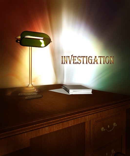 private eye, detective's desk
