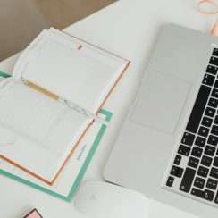 Photo of calendar pages flipping to indicate accelerated online degrees save time and money