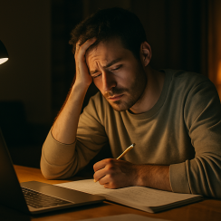 exhausted student should avoid procrasrination