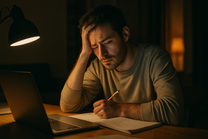 exhausted student should avoid procrasrination