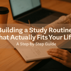 Building a study routine that actually fits your life: a step-by-step guide